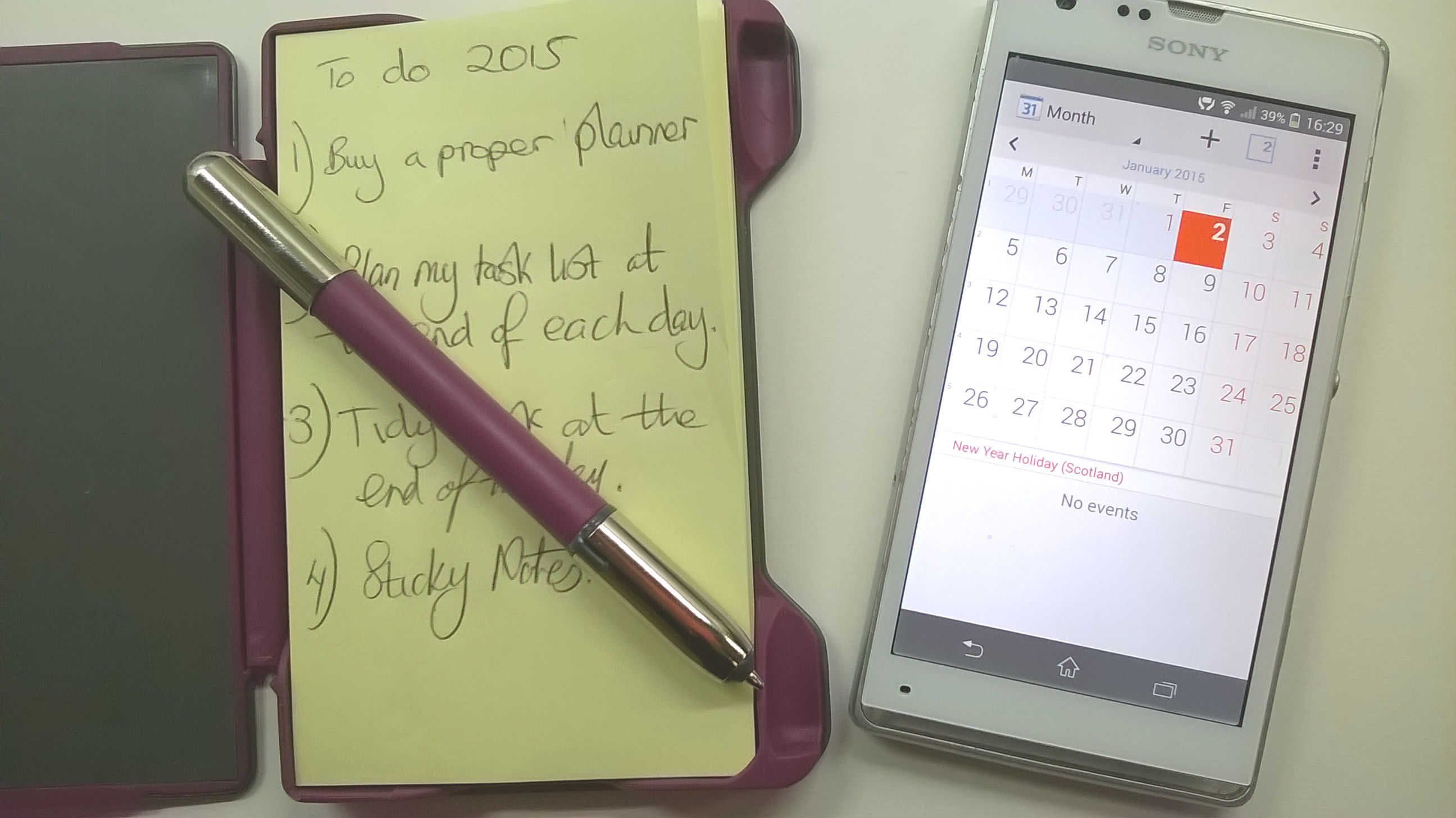 Post-It Note To Do List